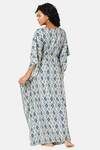 Naiduhall Cotton Full Length Nightdress - Off White — thumbnail 4